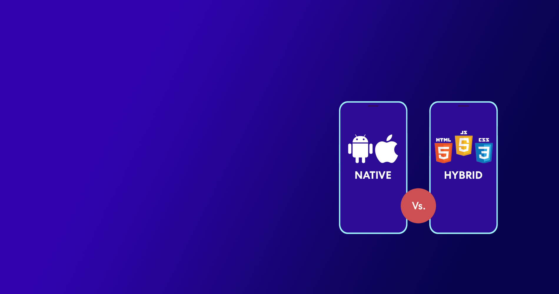 A Detailed Comparison Native vs Hybrid Mobile App Development: Which One to Choose?